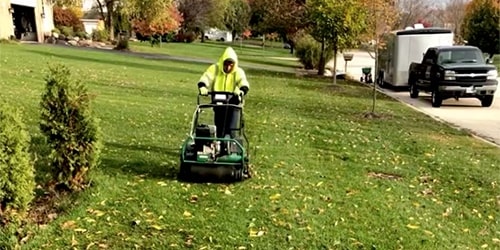 Dethatching Services in Harvard IL